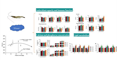 维生素D3可提高凡纳滨对虾生长性能、抗氧化和免疫能力